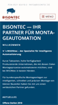 Mobile Screenshot of bisontec.de